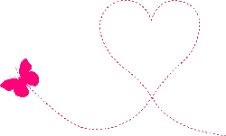 Pink Butterfly and Heart Shape Pattern - heart shape - Transparent Layer PNG