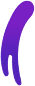 Purple Abstract Shape - Lossless PNG