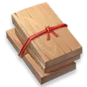 Wooden Box - presentation - Transparent Background PNG