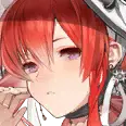 Red-haired Girl - eyes - red hair - Lossless PNG