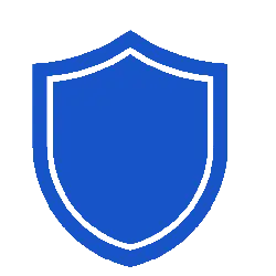 Blue Shield - blue - Free PNG