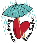 Heart Umbrella - romance - High Resolution PNG