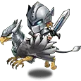 Silver Lion Knight - lion - No Watermark PNG