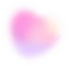 Blurred Heart Shape Pattern - violet - PNG