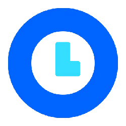 Blue Circular Logo - technology - No Watermark PNG