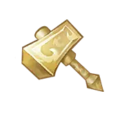 Golden Hammer - Free PNG