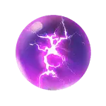 Purple Lightning Sphere - lightning - Lossless PNG