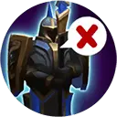 Shadow Knight - shield - Transparent Layer PNG