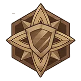Star Badge - gold - decorative - Lossless PNG