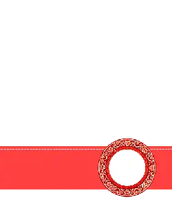 Red Decorative Plate - decorative item - No Background PNG