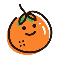 Smiling Orange - Lossless PNG