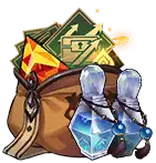 Treasure Chest and Potions - game props - Free PNG