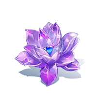 Amethyst Lotus - gem - Transparent Layer PNG