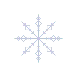Snowflake - design - No Background PNG