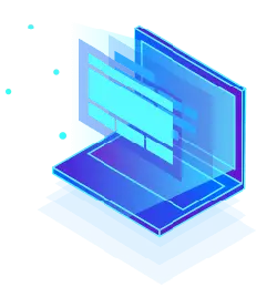 Blue Laptop - Popular Download PNG