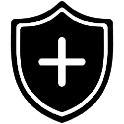 Shield Plus Icon - medical - No Background PNG