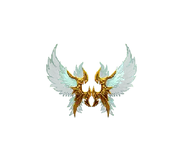 Golden Wings - gold - decorative - Transparent Layer PNG