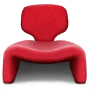 Red Chair - Designer Recommended PNG