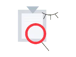 Magnifying Glass - red - Popular Download PNG