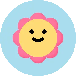 Smiling Flower - smiley face - No Background PNG