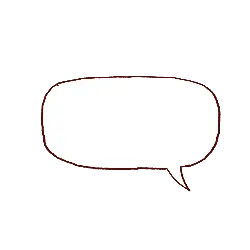 Blank Speech Bubble - bubble - PNG