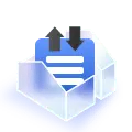 Blue Envelope - office - Lossless PNG
