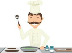Chef - kitchen - cooking - PNG