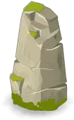 Rock Pillar - grass - Lossless PNG