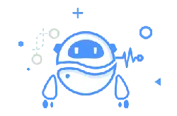 Blue Robot - art - Lossless PNG