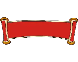 Red Scroll - red - pattern - Transparent Background PNG