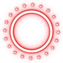 Red Halo - circle - High Resolution PNG