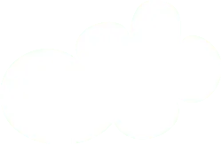 Cloud - line - black - High Resolution PNG