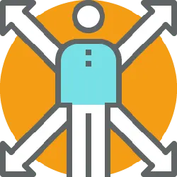 Blue Person Icon - High Resolution PNG