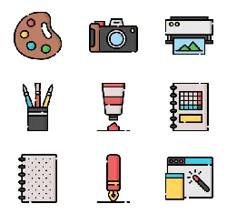 Palette - painting palette - PNG