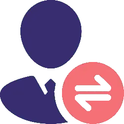 Purple Person Icon - avatar - Free PNG