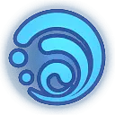 Blue Spiral Logo - symbol - PNG