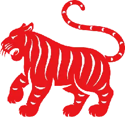 Red Tiger - High Download Count PNG