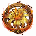 Flaming Lotus - decoration - PNG