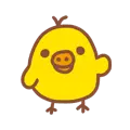 Little Yellow Chicken - bird - Lossless PNG
