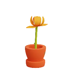 Potted Flower - plant - Free for Commercial Use PNG