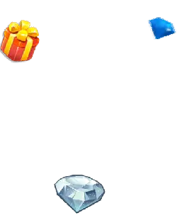 Gift Box、Blue Diamond、Clear Diamond - gift - High Resolution PNG