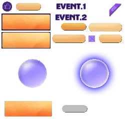 Event 1 and Event 2 - gradient - Free Download PNG