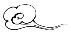 Cloud Pattern - Lossless PNG - line art