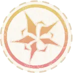 Four-pointed star badge - symbol - Free Download PNG