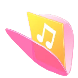 Music Folder - file - Transparent Layer PNG