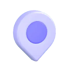 Location Marker - map - purple - Transparent Background PNG