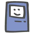 Blue Phone - smile - PNG Images