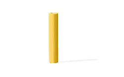 Yellow Cylinder - toy - Transparent Background PNG