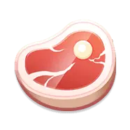 Steak - white - PNG