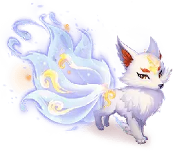 Ice Blaze Fox - fox - High Resolution PNG